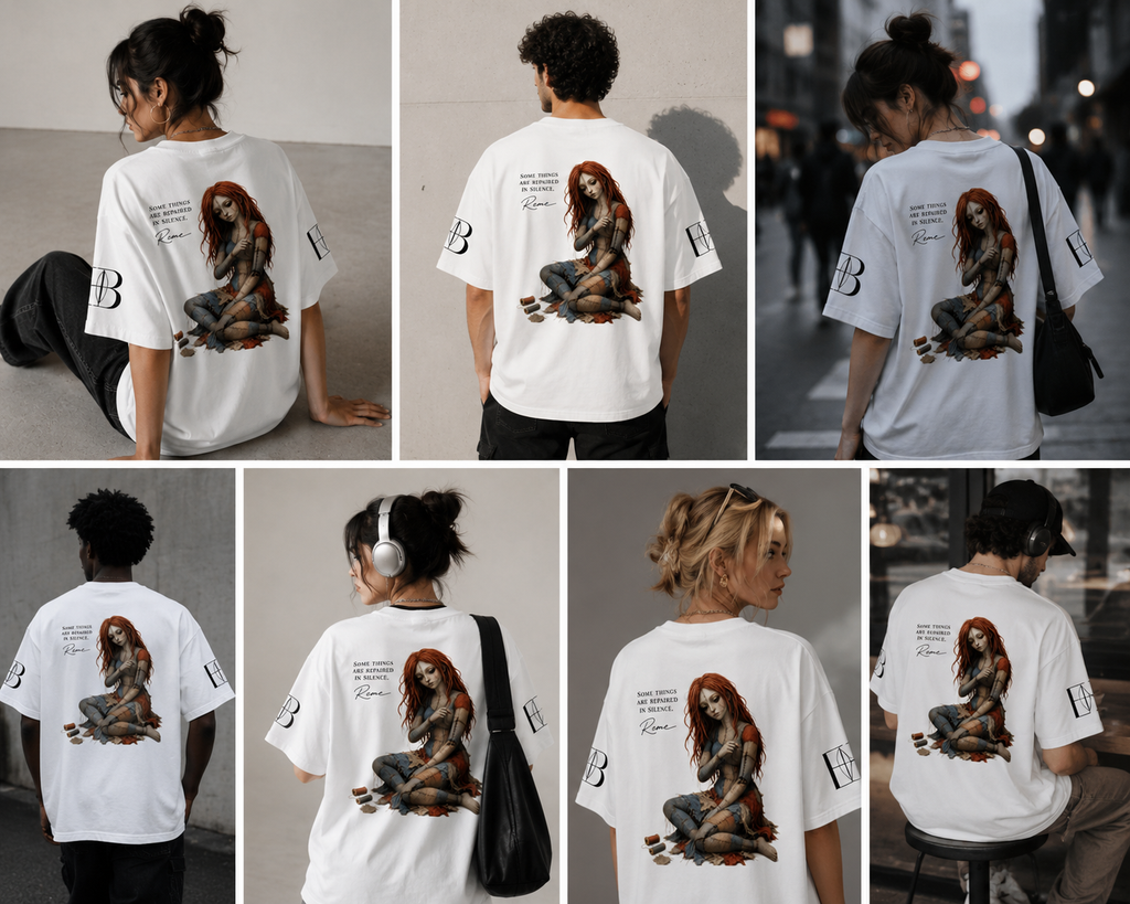 Oversized High Neck Tee — Organic