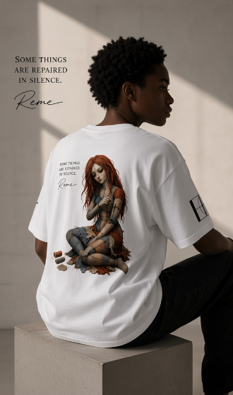 Oversized High Neck Tee — Organic